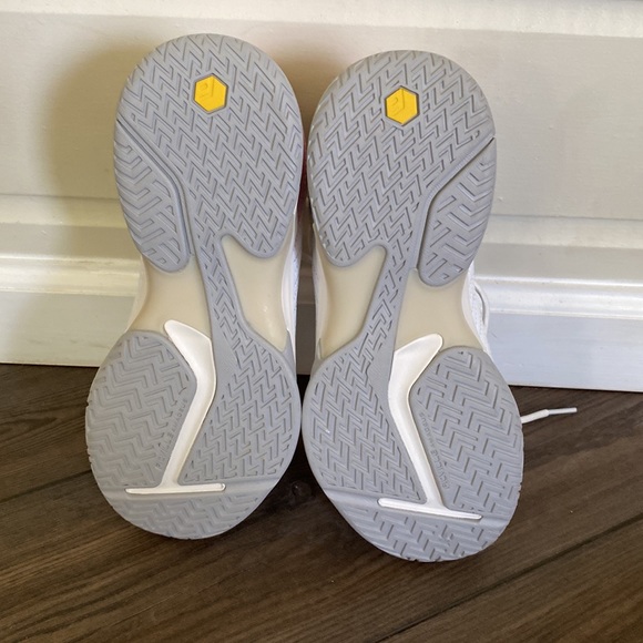 FitVille Women's Court Tennis Shoes Comfortable Athletic Sneakers size 9W white - Picture 3 of 4